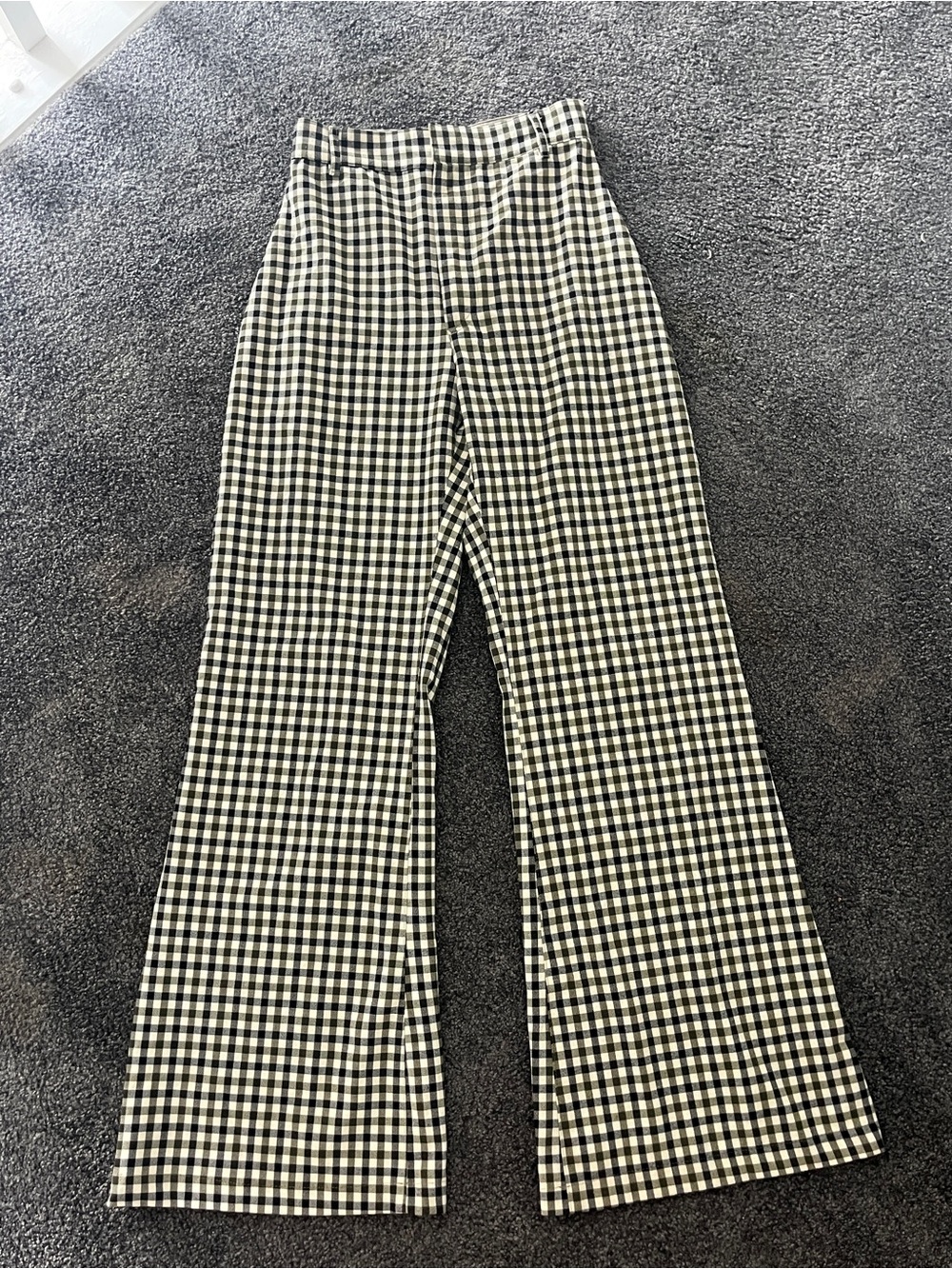 FREE PEOPLE JULES GINGHAM PANTS